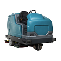 Nettoyeur de sols électrique GIYO X20 sans vibrations, haute pression, 1164 kg, équilibré pour les laboratoires de précision