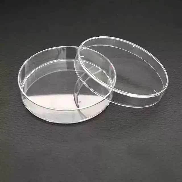 일회용 플라스틱 실험실 멸균 라운드 페트리 접시 유리 플라스틱 페트리 접시