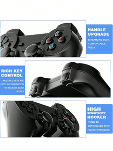 M8 Stick da gioco 4K Ultra HD di alta qualità, controller wireless 2.4G, gamepad, 64GB, 20000 <span class=keywords><strong>giochi</strong></span>, console retrò mini, regalo per bambini - Product Image 3
