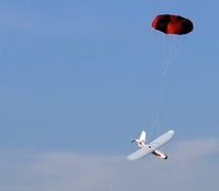 Parachute de sécurité pour drone agricole léger, dispositif de protection anti-collision
