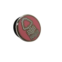 Badges personnalisés en métal avec logo en relief, émail dur, pour le football