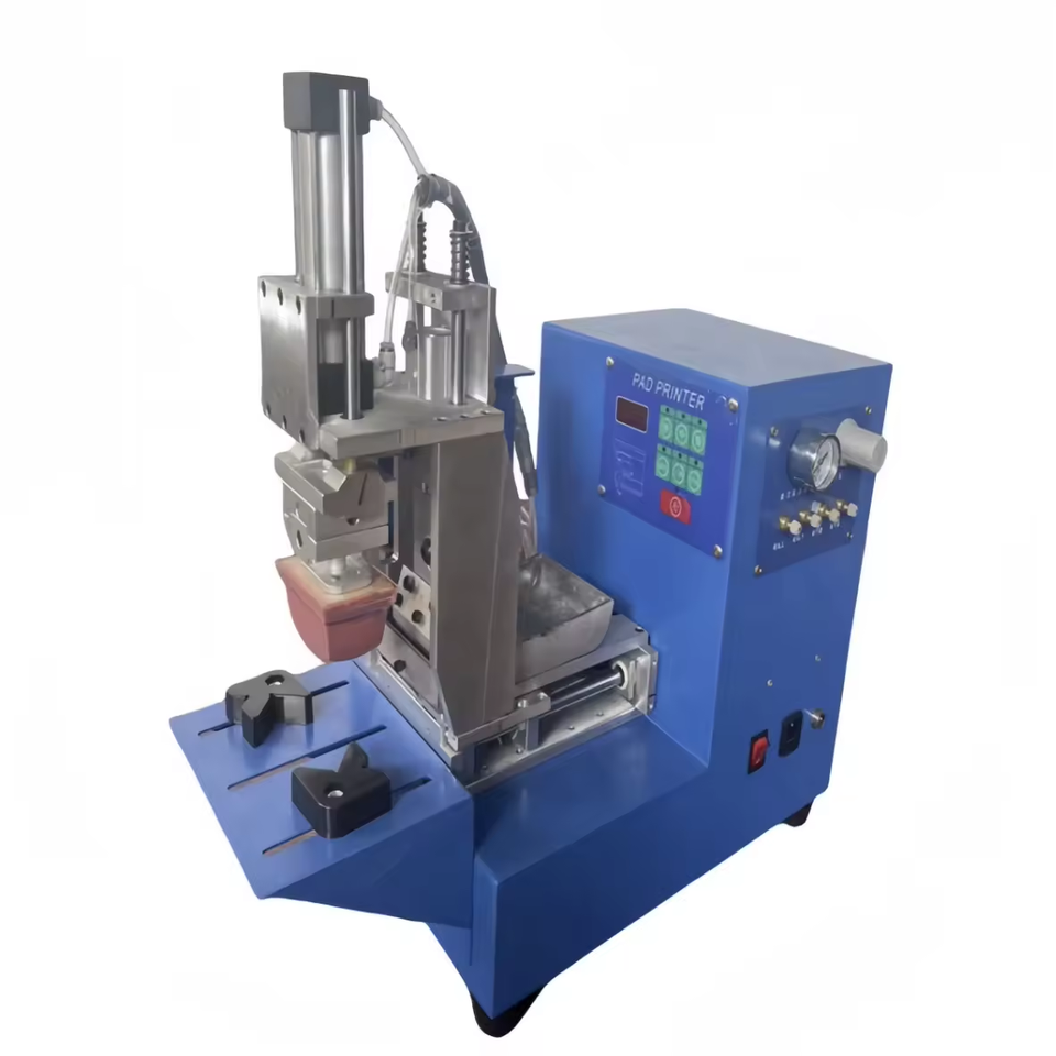 High Quality Desktop Scraper Type Pneumatic Pad Printing Machine Ink ...