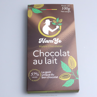 Scatola per Cioccolato in Cartone Bianco Opaco con Logo Personalizzato