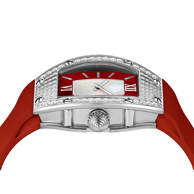 Fashion Stainless Steel Vintage Watch Custom Designer Geneva Ladies Wrist Watch Luxury Brand Diamond Quartz Watch Set for Women