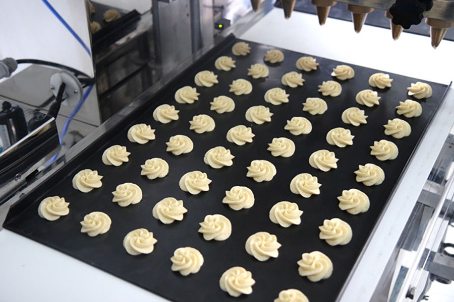 Cookies Fully Automatic Energy Saving Produce Cookies And Soft Biscuit Making Production Line