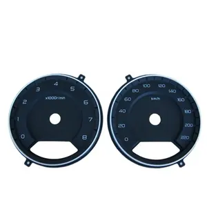 High quality Speedometer Dials Suppliers and Manufacturers of Screen Printing Electric Car Dashboard