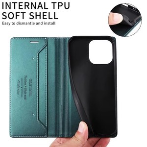 Étui en cuir à rabat pour Samsung Galaxy S25 S24 S23 FE <span class=keywords><strong>S22</strong></span> S21 S20 Plus Note20 <span class=keywords><strong>Ultra</strong></span> A17 A16 A36 A56 A26, portefeuille pour cartes, coque de téléphone - Product Image 4