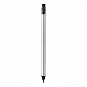 Matita Argentata D=10 Lunghezza 190mm per Scrittura e Correzione - Product Image 2