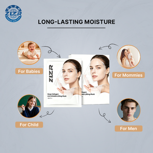 Collagen Infused Vitamin C Bio Korean <b>Face</b> Sheet Mask Deep Power Boosting Anti-Wrinkle Whitening Firming Nourishing Moisturizing - Product Image 6