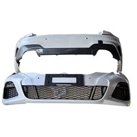Bumper Mobil Kualitas Tinggi untuk BMW Seri 3 E90 320 325 2005-2012 Upgrade M3 Style Bumper Depan Grille Body Kit