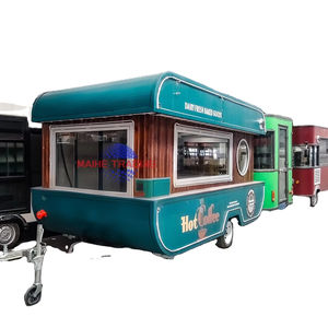 Custom Indoor Street Vending Car Food Kiosk Cart <b>Electric</b> Food Truck Mobile Kitchen Van Restaurant Food Truck Party Bus - Product Image 1