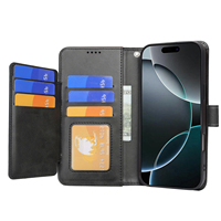 Étuis de téléphone magnétiques en cuir PU pour OnePlus 15 13 15R 13R 15T 13T Ace 6 5 Pro Ace 6 5 Ace 6T 12 11 avec porte-cartes