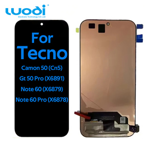 Pantallas LCD Originales de Repuesto para Teléfonos Móviles Tecno Camon 50 Cn5 <span class=keywords><strong>Gt</strong></span> 50 <span class=keywords><strong>Pro</strong></span> X6891 Note 60 X6879 Note 60 <span class=keywords><strong>Pro</strong></span> X6878 - Product Image 1