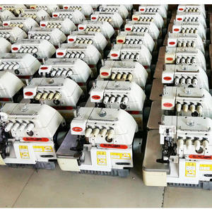 Utilizar La surjeteuse Buen estado <span class=keywords><strong>Siruba</strong></span> 747 747f <span class=keywords><strong>overlock</strong></span> 4 hilos máquina de coser industrial - Product Image 2