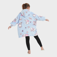 Couverture à Capuche Géante pour Enfants, Couples et Familles, Motif Éléphant, pour la Maison et les Animaux de Compagnie