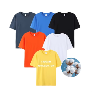 Camiseta de manga corta de algodón 100% de 200gsm para hombre, camiseta personalizada de fabricación de fábrica fresca de moda de alta calidad para hombre - Product Image 1
