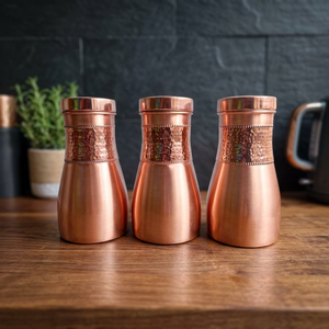 Ensemble de tasses isothermes en acier inoxydable rouge écologiques avec bande dorée, coffret cadeau, design moderne et luxueux, isolation thermique de 6 à 12 heures - Product Image 5