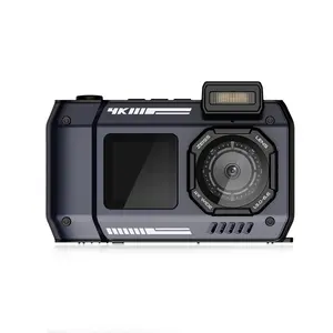 Caméra de sport étanche double écran D50 HD Imagerie sous-marine Plongée Natation Capteur CMOS MicroSD Media Outdoor Sports Camera