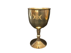 Copa de cobre trifásica de Holy Grail Five Star, accesorios para Ritual de magia, novedad - Product Image 2