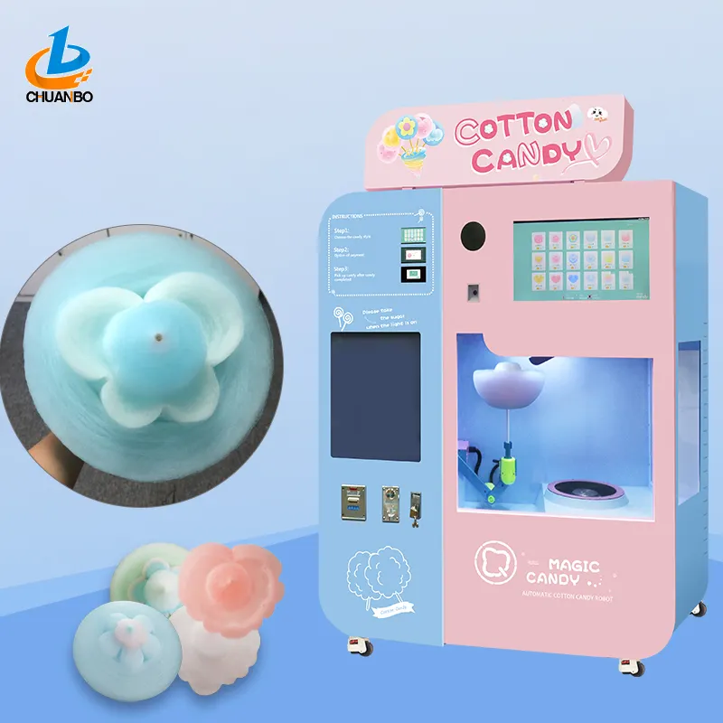 Automaat Suikerspin Gemakkelijk Controle Van Smart Marshmallow Machine
