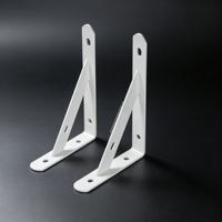 Supports de montage métalliques robustes personnalisés en acier, aluminium et acier inoxydable, revêtus par poudre