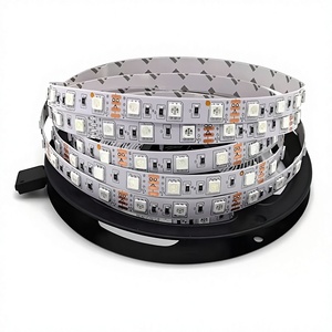 ไฟแถบ LED RGB 12V DC SMD 5050 ชิป Epistar IP20 สำหรับใช้งานโฆษณาในอาคาร รับประกัน 3 ปี - Product Image 1