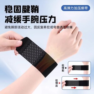 Medical wrist brace for tendonitis, sports sprains, fitness, joint strain, and <b>mouse</b> hand (<b>mouse</b> hand) - thin summer version. - Product Image 2