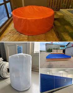 Customized PVC Dust Cover for <b>Machinery</b> Equipment with Simple Design and Reactive Printing Sunscreen Protective Cover - Product Image 6