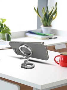 Soporte Metálico Giratorio 360° para Teléfono, Anillo de Agarre para Dedos, Soporte para Smartphones y Tablets - Product Image 5