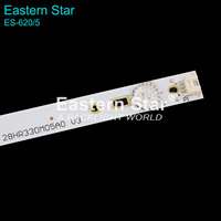 Kit de rétroéclairage led ES-620 HR-35910-02273 V3 28D2700 pour T C L 28S3750 TV led bar 492MM