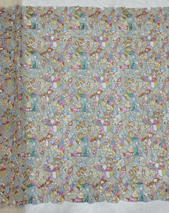 <span class=keywords><strong>Ancho</strong></span> <span class=keywords><strong>130</strong></span> cm Poliéster Lentejuelas coloridas Bordado geométrico Tela de malla Tela de encaje de tul pesado para vestido de novia Cheongsam - Product Image 1