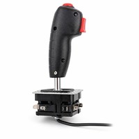Manette de vol Yirun avec gâchette et bouton de tir supérieur, joystick à 8 directions pour machine à sous (Modèle 90 Métal)