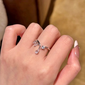 Anillo de Borla Xinfly de Oro Sólido de 18K con Diamante Cultivado en Laboratorio, Perforado con Láser, Colgante, Joyería Móvil AU750, Precio de Fábrica para Fiestas - Product Image 6