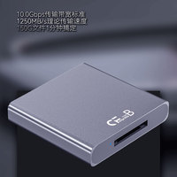 Lecteur de carte de caméra externe CFexpress type-B USB3.1 Type C Gen 2 10Gbps Installation rapide pour carte de Type CF