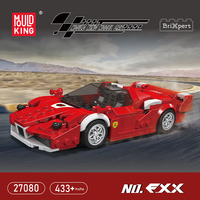 Moule King 27080 FXX Techinic MOC Super Sports Racing Car Model Building Block Sets Assembly Brick Toys for Kid Christmas Gift
