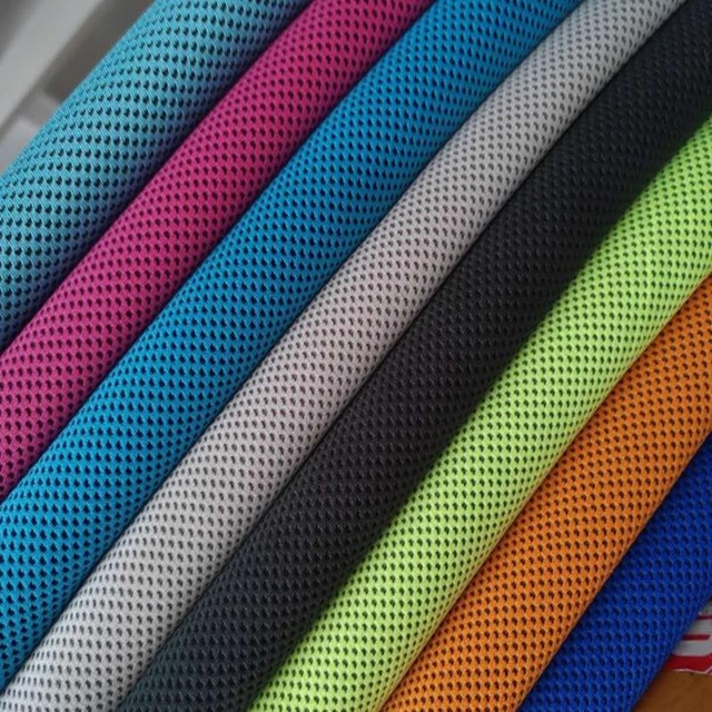 Functional Cool-Feel Cooling Towel Fabric Ice Cloth 100% Polyester Dyed Knitted Summer Use 140g