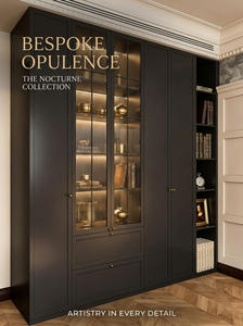 <span class=keywords><strong>Armoire</strong></span> moderne avec portes coulissantes et rangements variés pour une chambre et un salon optimisés en termes d'espace - Product Image 2