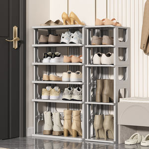 HAIXIN-Étagère à Chaussures Pliable en PP Améliorée pour la Maison, Gain d'Espace, Placement Sécurisé de Tous les Types de Chaussures - Product Image 4