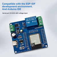 Modul Papan Pengembangan ESP32-S3 WIFI BT, Modul Relay Saluran Tunggal Bertenaga DC 5-60V, Antarmuka USB C