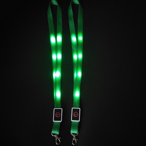 Quảng Cáo tùy chỉnh logo Polyester LED <span class=keywords><strong>Bling</strong></span> đèn <span class=keywords><strong>Lanyard</strong></span> ánh sáng lên nhấp nháy <span class=keywords><strong>Lanyard</strong></span> - Product Image 3