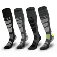 Chaussettes professionnelles pied chaud laine mérinos chasse Camping ski extérieur alpinisme Hik épaissi neige Ski chaussettes de sport