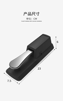 Beisite Sustain Single Pedal for Digital Piano Organ