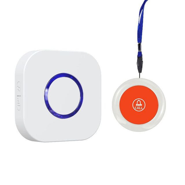 Caller SOS High Volume Elderly Care Home Hospital Elderly Apartment 433 Ultra Long Distance Wireless Doorbell
