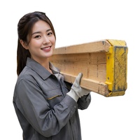 Viga de Madera de Abeto y Pino Certificada FSC H20, Viga Sólida en H con Pegamento WBP de 200 mm, Norma EN 13377, 50+ Ciclos Reutilizables, Encofrado Impermeable