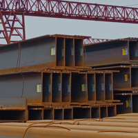 Service de soudage de poutres en H lourdes pour utilisation en construction Q235, acier non allié norme GB