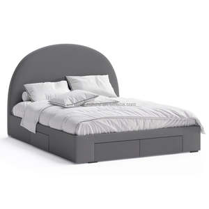 Struttura del <span class=keywords><strong>letto</strong></span> di tiraggio di stoccaggio del tessuto del carbone di legna ARCHIE - Product Image 4
