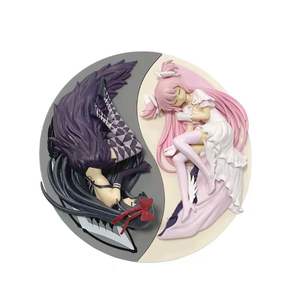 Figura de Anime de PVC de 18 cm de Puella <span class=keywords><strong>Magi</strong></span> Madoka Magica, Akemi Homura, Kaname Madoka, en Pose de Dormir, de Dibujos Animados y <span class=keywords><strong>Manga</strong></span> - Product Image 2