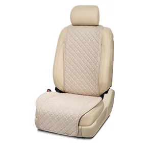 Fundas de asiento de coche de alta calidad, funda de asiento de coche de cuero PU, funda de cojín de vehículo automotriz cómoda duradera Envolvente completa