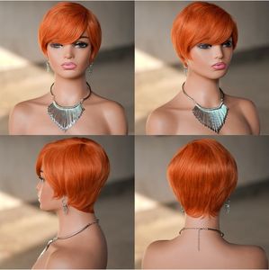 วิกผมบ๊อ<span class=keywords><strong>บ</strong></span>สั้นแบ<span class=keywords><strong>บ</strong></span>ไม่ต้องใช้กาว ตัดทรงพิกซี่ <span class=keywords><strong>สี</strong></span>ธรรมชาติ <span class=keywords><strong>ผม</strong></span>แท้บราซิลเรมี่ สำหรับผู้หญิง <span class=keywords><strong>สี</strong></span>ดำ แบ<span class=keywords><strong>บ</strong></span><span class=keywords><strong>ลอน</strong></span> - Product Image 5