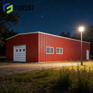 Almacén de Estructura de Acero de Alta Resistencia en Indonesia con Panel Sándwich, Construcción Personalizada Aislada en Malasia, Viga en I, Espacio Abierto en Tailandia - Product Image 1